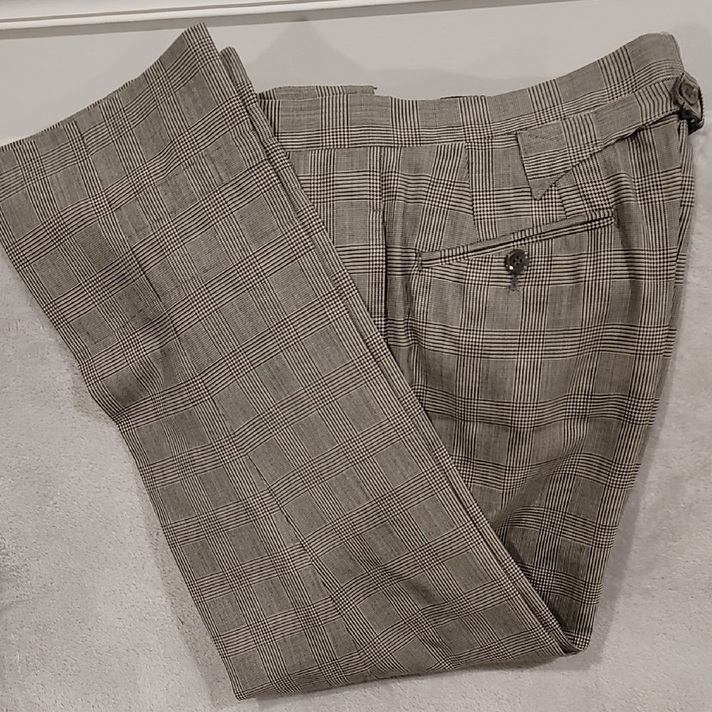 Thom Browne Classic Gray Checkered Pants